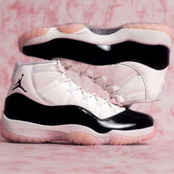 Jordan Shoes - Women’s Air Jordan 11 Neapolitan Sail/Velvet Brown Atmosphere Worn Once Like New